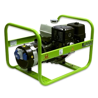 Бензиновый генератор портативный PRAMAC E8000, 230V