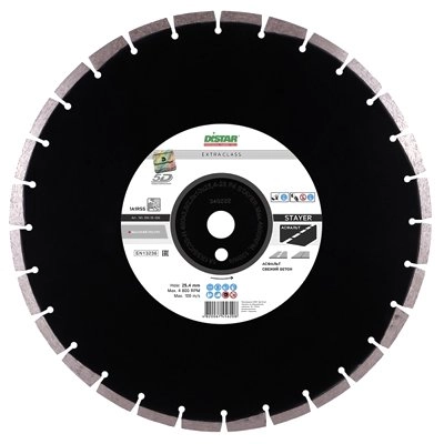 Диск алмазный DISTAR 1A1RSS/C3S-H 400X3,5/2,5X10X25,4-28 F4 STAYER