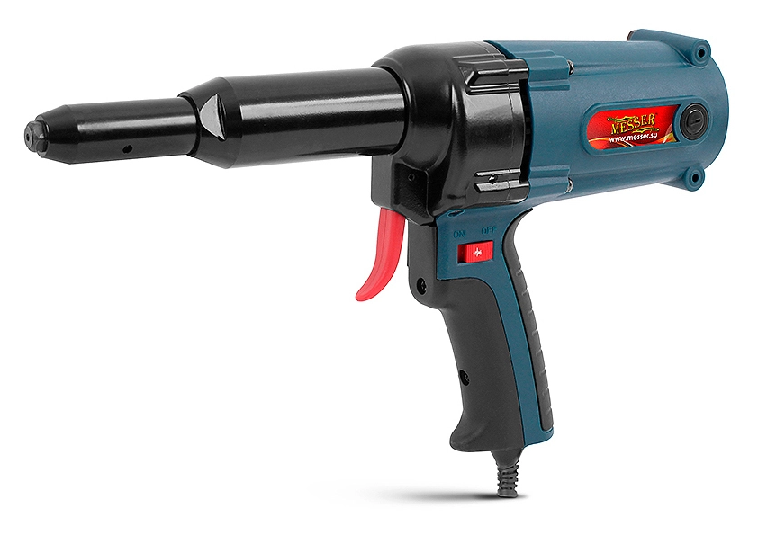 фото электрический заклепочник messer tac-500 (400вт, 22ммб 8000н, 3,0-5,9мм)