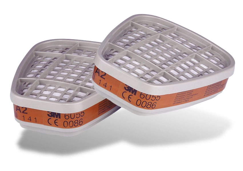 фото фильтр 3м™ 6055 (а2) органические газы (2шт)