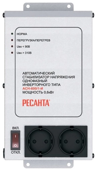 фото стабилизатор напряжения ресанта асн-600/1-и