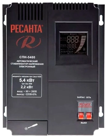 фото стабилизатор напряжения ресанта спн-5400