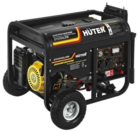 Портативный бензогенератор HUTER DY6500LXW