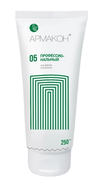 фото гель очищающий армакон™ профессиональный без абразива 250мл, 1177