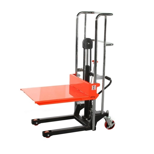 фото штабелер с платформой oxlift hs4013 (400 кг)