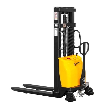 фото штабелер с электроподъемом bda 2025 (2000 кг; 2,5 м; 12в / 120ач) smartlift