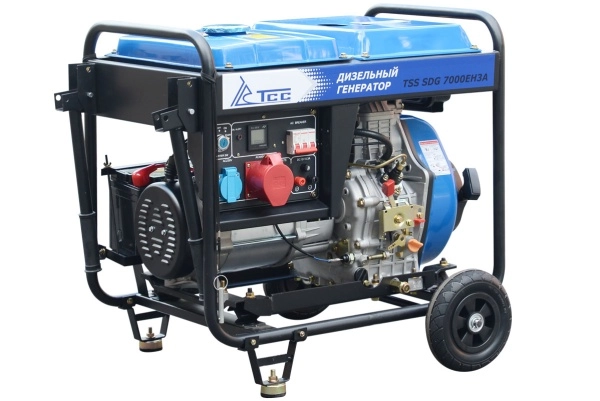 Дизель генератор TSS SDG 7000EH3A