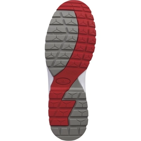 фото туфли из полиуретана delta plus delta sport s1p src, черно-красные
