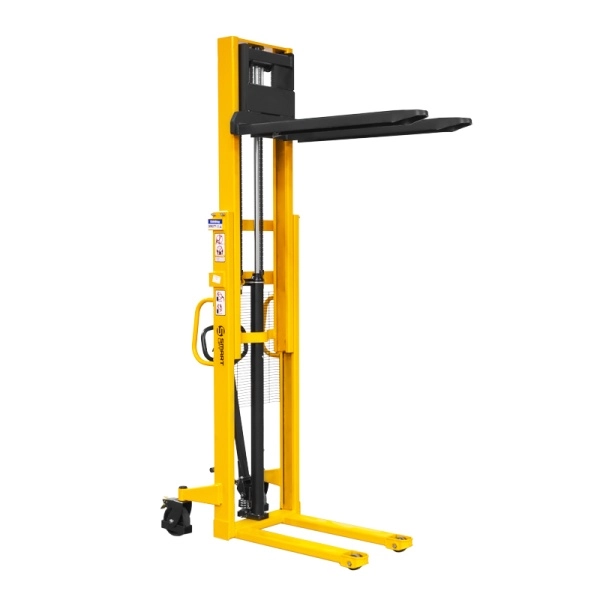 фото штабелер гидравлический sda 1525 (1500 кг; 2,5 м; фиксированные вилы) smartlift