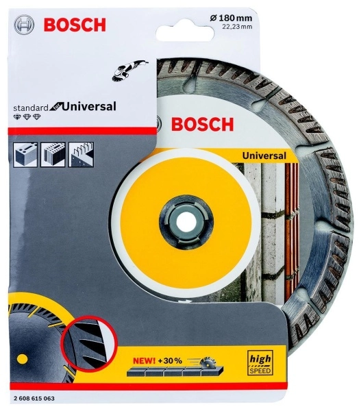 Круг алмазный BOSCH (2608615063) Ф180х22мм универсальный