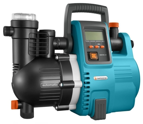 фото садовый насос gardena 5000/5e lcd comfort (01759-20.000.00)