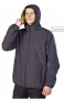 фото куртка арго (тк.softshell) cosmo-tex, серый/лайм