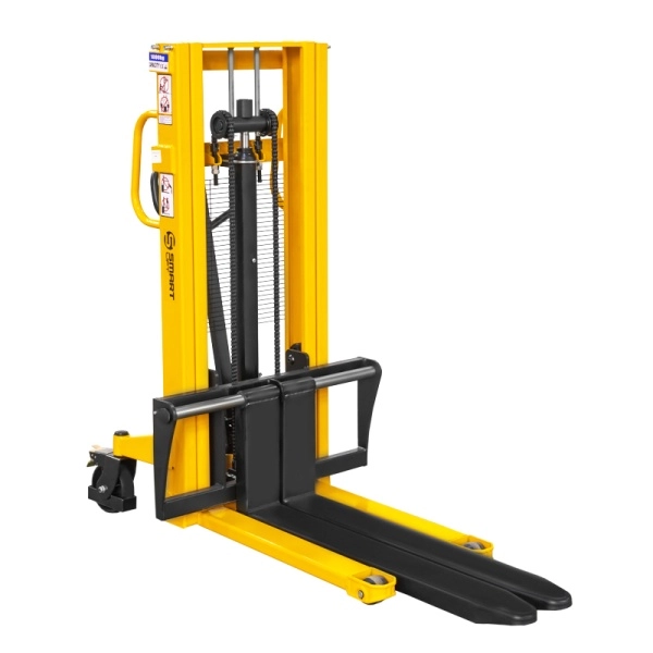 фото штабелер гидравлический sda 1020 (1000 кг; 2 м; вилы 300-850 мм) smartlift