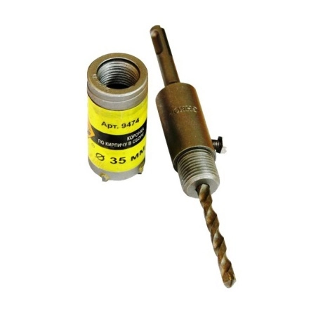 Коронка твердосплавная Ф35х50мм SDS PLUS (9474)