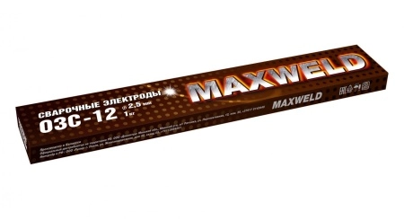 фото электроды maxweld озс-12 2,5мм 1кг