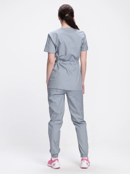 фото костюм женский стар-001 (тк.коттон-рич,130) medline, серый