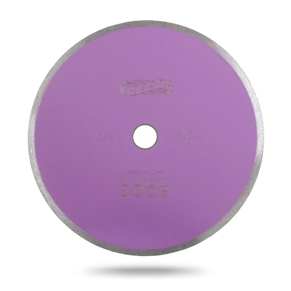 Диск сплошная кромка для резки гранита G/S, сухой, 125D-1.6T-7.5W-22.2