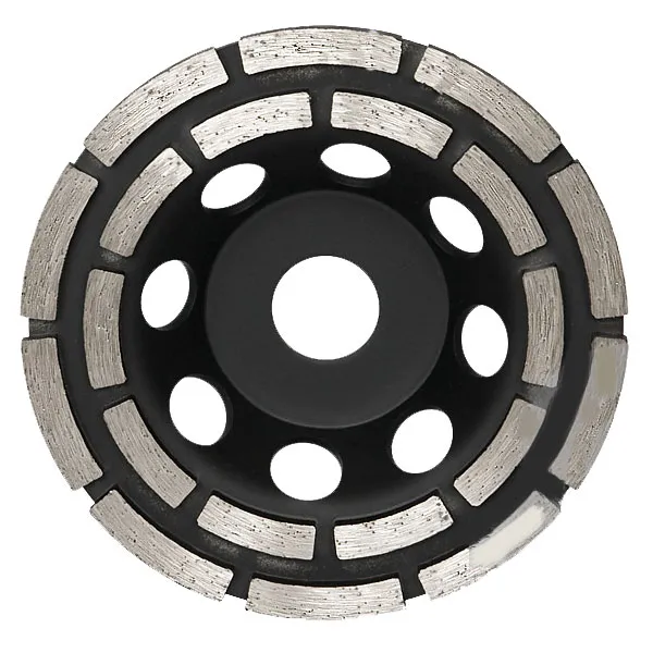Алмазная чашка ESPIRA двухрядная SGDP ECO 125х22,23х5 мм