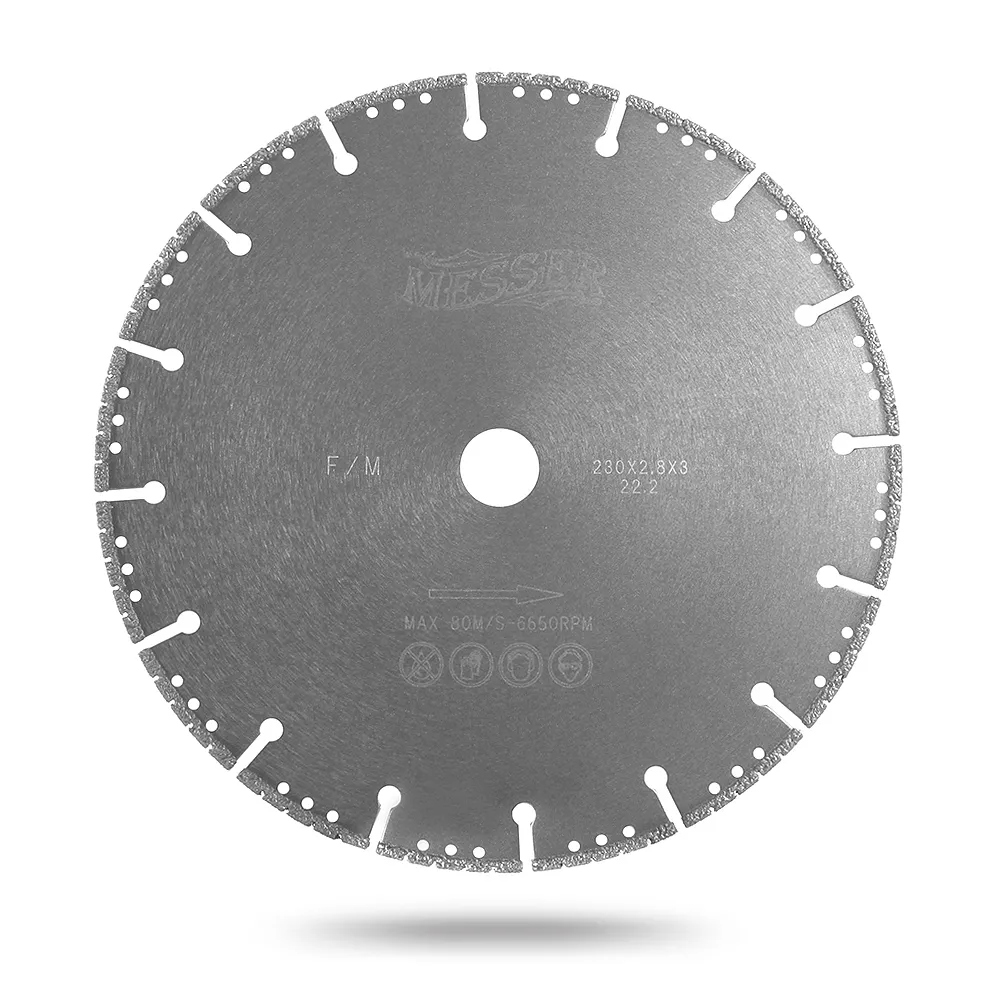 Диск вакуумный F/M, сухой, 230D-2.8T-3W- 22.2