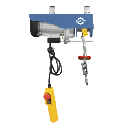 фото мини электрическая таль стационарная gearsen pa 220в, 125/250кг, 12/6м