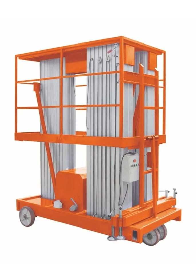 фото подъемник мачтовый телескопический 250 кг 10 м tor gtwy10-320 ac 220v 3-мачтовый (от сети) (g)