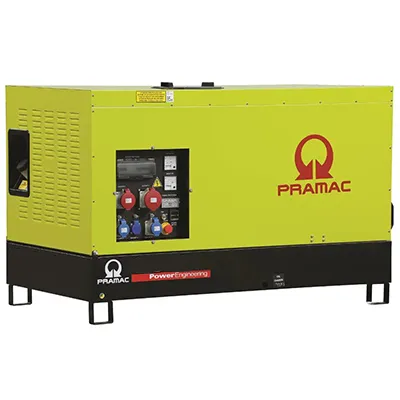 Дизельный генератор PRAMAC GBW22Y MECC ALTE трехфазный в кожухе (YANMAR 4TNV88-BGPGE)