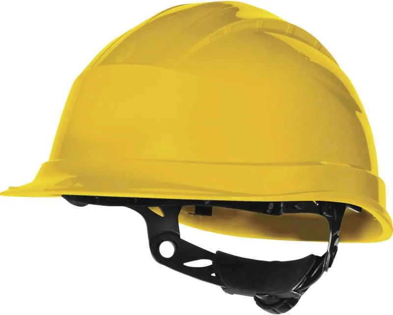 фото каска deltaplus™ quartz up iv (с храповиком), желтый