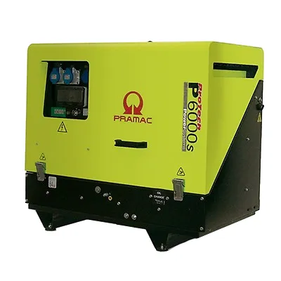 Дизельный генератор портативный PRAMAC P6000S IPP, 230V