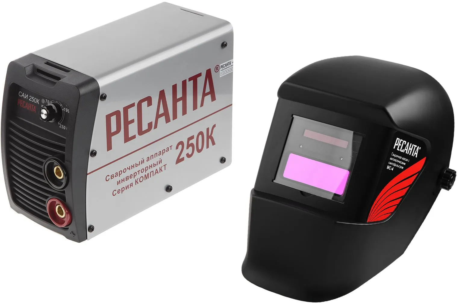 фото набор сварочный аппарат саи 250к +маска мс-4
