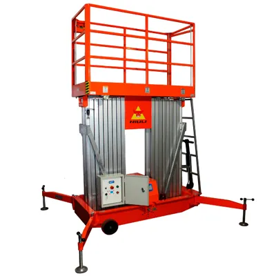 фото телескопический подъемник двухместный niuli gtwy 8.2000 ac/dc