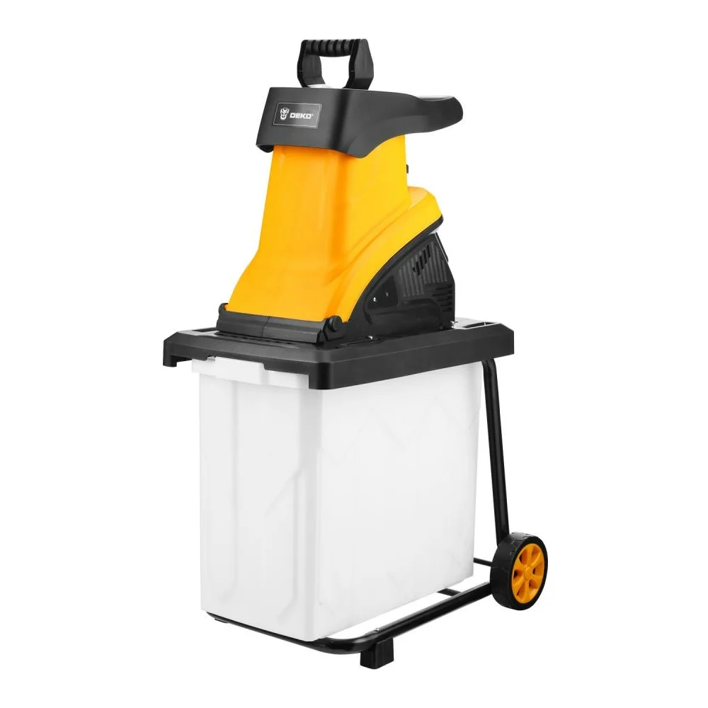 фото садовый электрический измельчитель deko dksh3200