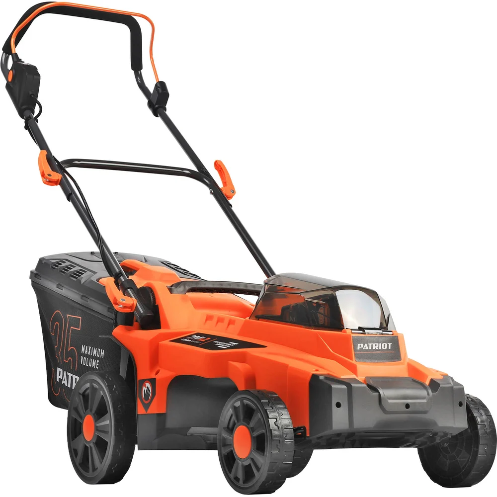 фото аккумуляторная газонокосилка patriot cm 440