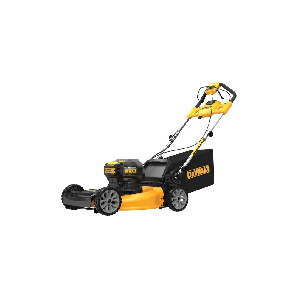 фото самоходная аккумуляторная газонокосилка dewalt xr 36 dcmwsp564n-xj