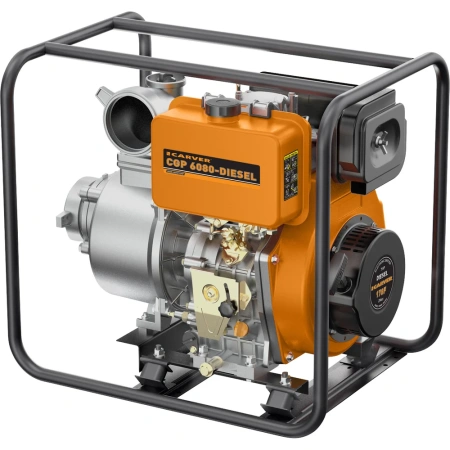 фото мотопомпа carver cgp 6080-diesel