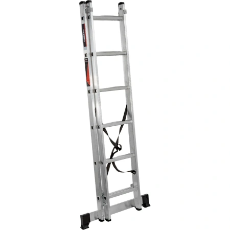 фото двухсекционная лестница gigant l-02 2х6 3,7 м