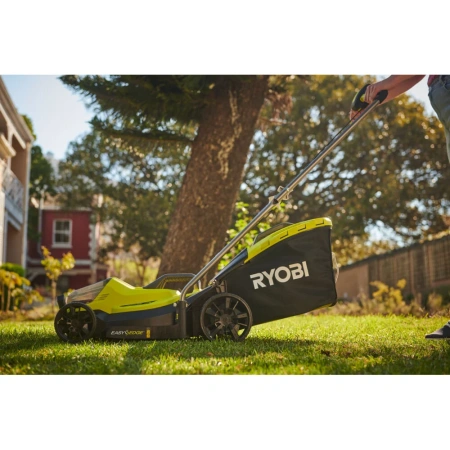 фото газонокосилка ryobi one+ rlm18x33b-40