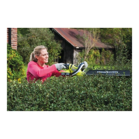 фото аккумуляторный кусторез ryobi one+ oht1855r 5133002161