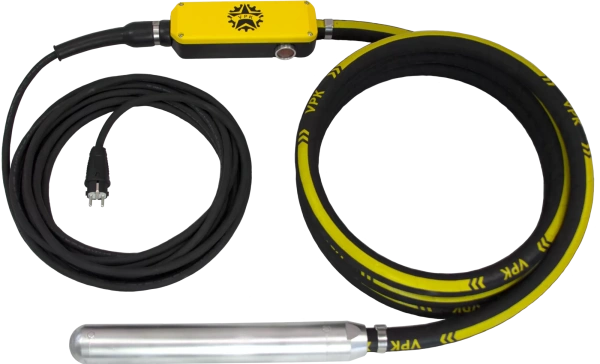 фото глубинный вибратор с преобразователем vpk electron light 36