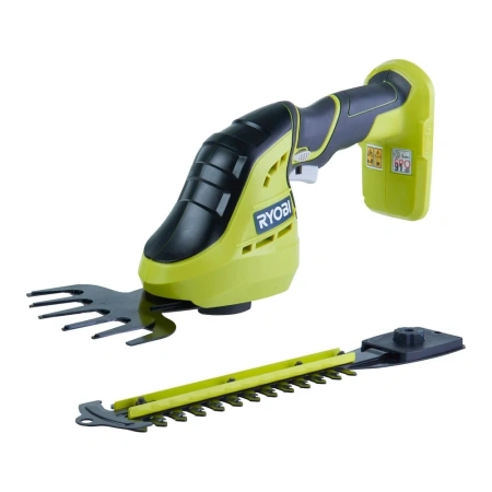 фото аккумуляторные садовые ножницы ryobi one+ ogs1822 5133002830