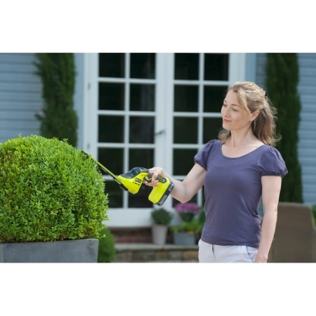 фото аккумуляторные садовые ножницы ryobi one+ ogs1822 5133002830