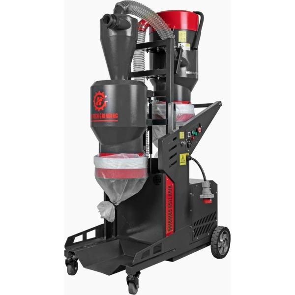 фото промышленный строительный пылесос high tech grinding ivc45l