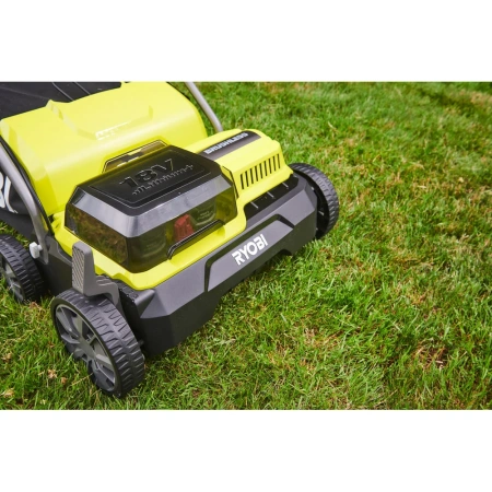 фото бесщеточный скарификатор-аэратор ryobi ry18sfx35a-240