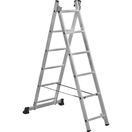 фото двухсекционная лестница gigant l-02 2х6 3,7 м