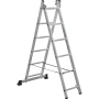 фото двухсекционная лестница gigant l-02 2х6 3,7 м