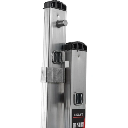 фото двухсекционная лестница gigant l-02 2х6 3,7 м