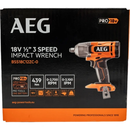 фото ударный гайковерт aeg bss18c12zc-0